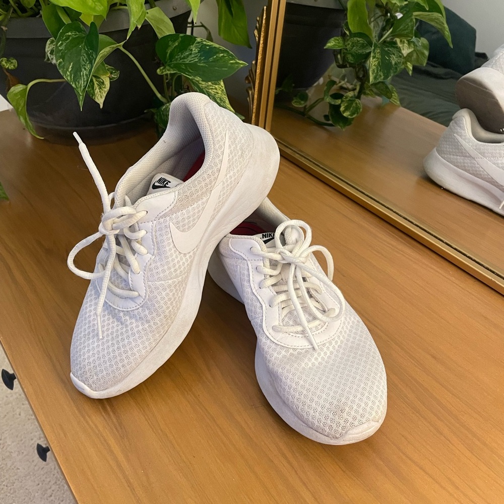 Nike White Sneakers - Size 8.5